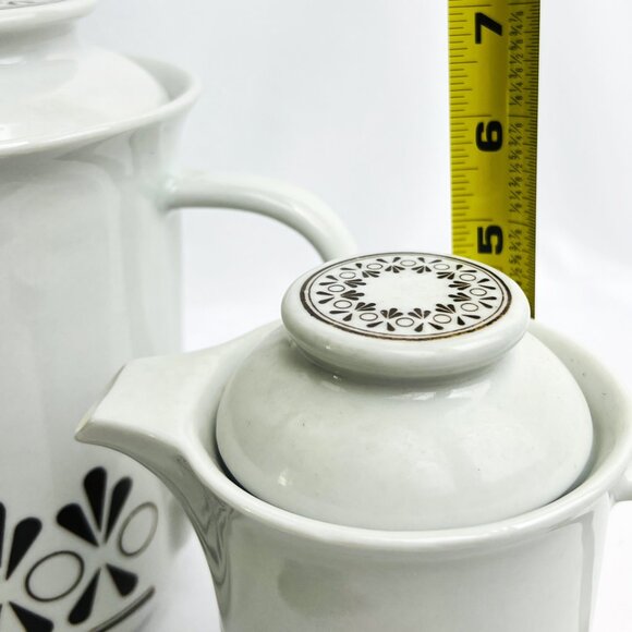 Coffee Tea & Creamer Porcelana Pozzani Vintage Carafes...